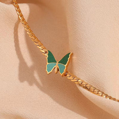 Butterfly Pendant Necklace