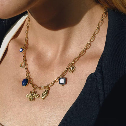 Mystic Charm Statement Necklace