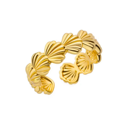 Adjustable Gold Statement Ring