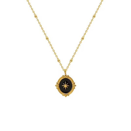 Celestial Star Pendant Necklace
