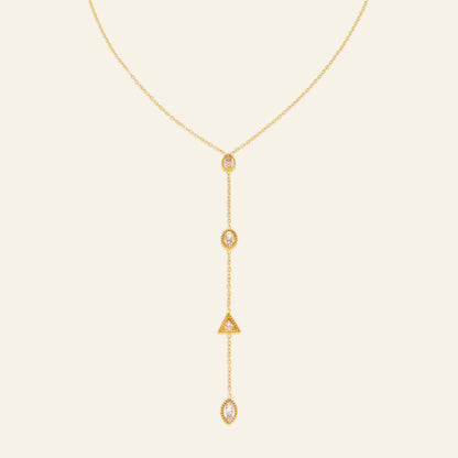Golden Grace Drop Necklace