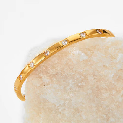 Crystal Bar Bangle
