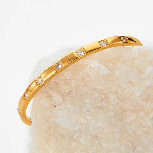 Crystal Bar Bangle