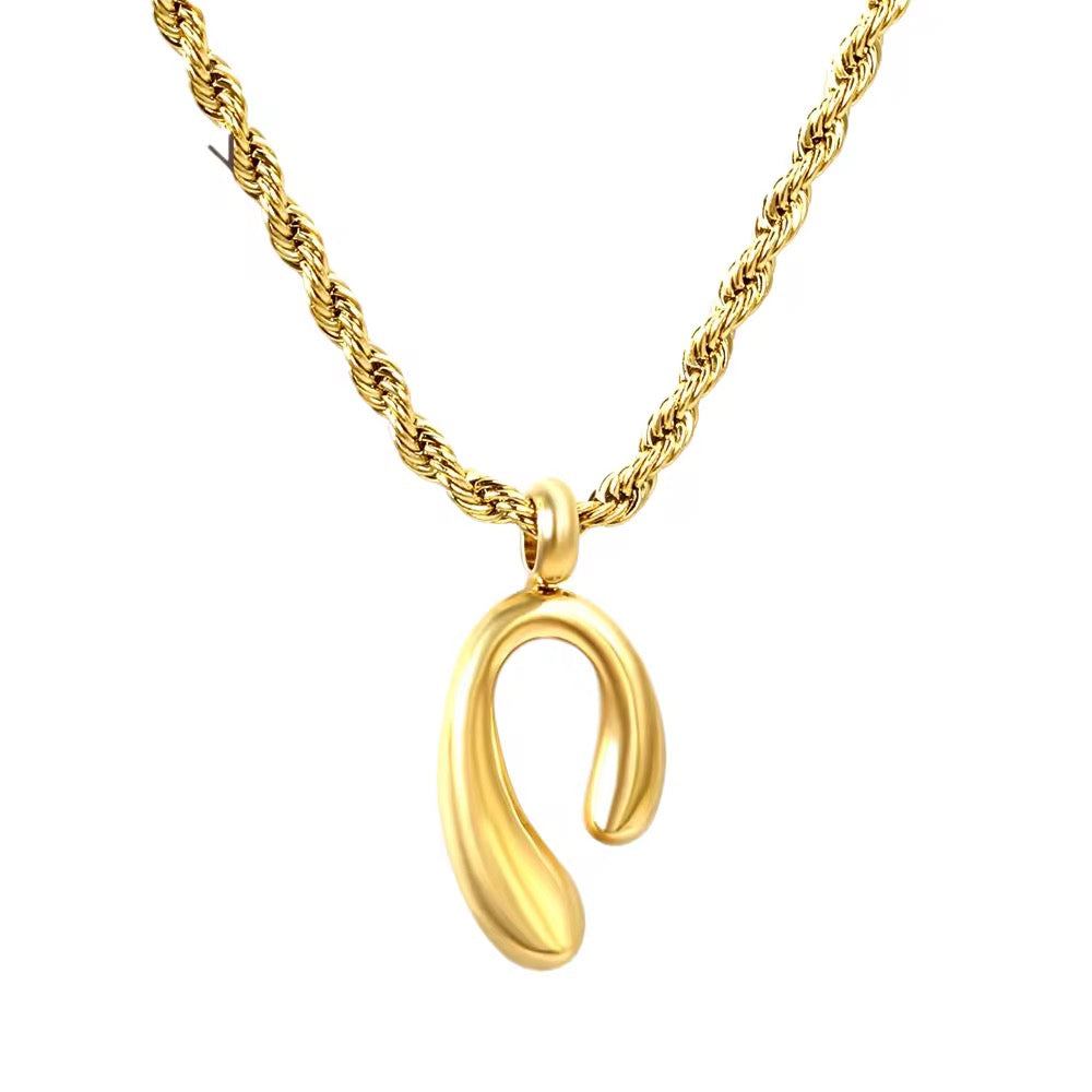 Sculptural Curve Pendant