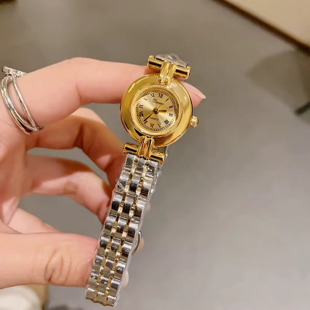 Vintage Luxe Two-Tone Watch