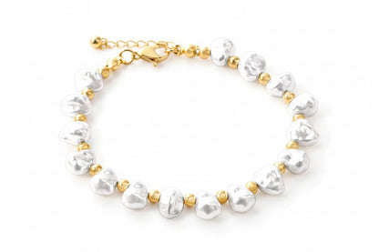 Irregular Pearl Bracelet