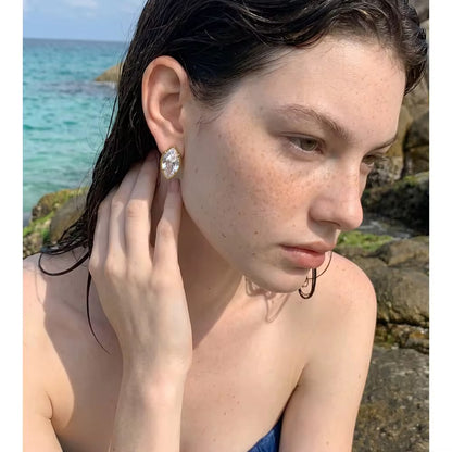 Celestial Marquis Crystal Studs