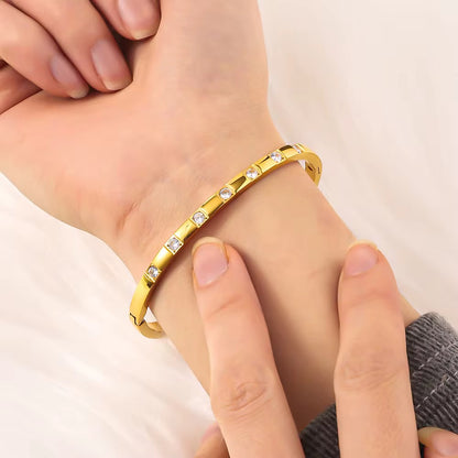 Crystal Bar Bangle