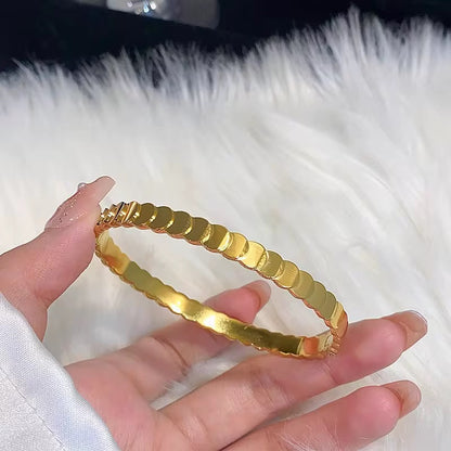 Layered Disc Bangle