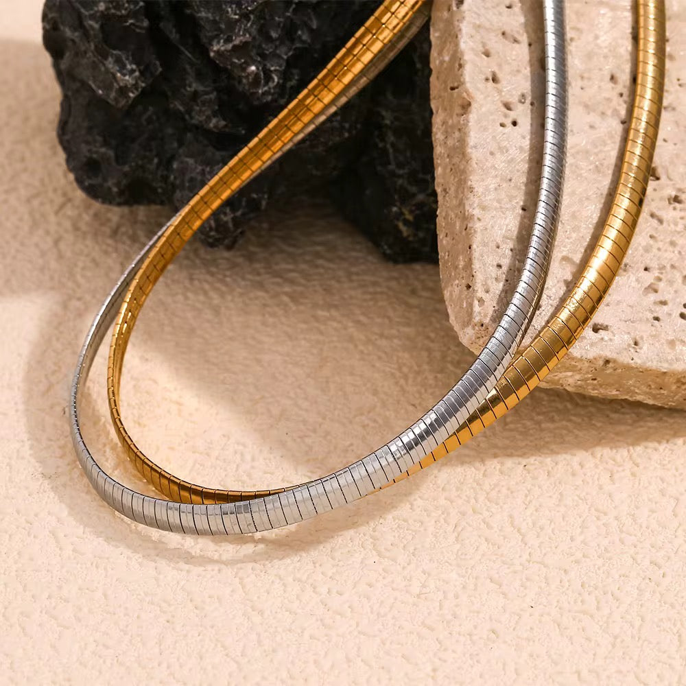 Minimal Snake Chain Necklace