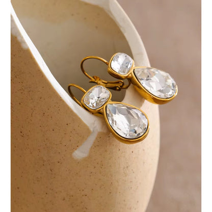 Luxury Crystal Drop Earrings