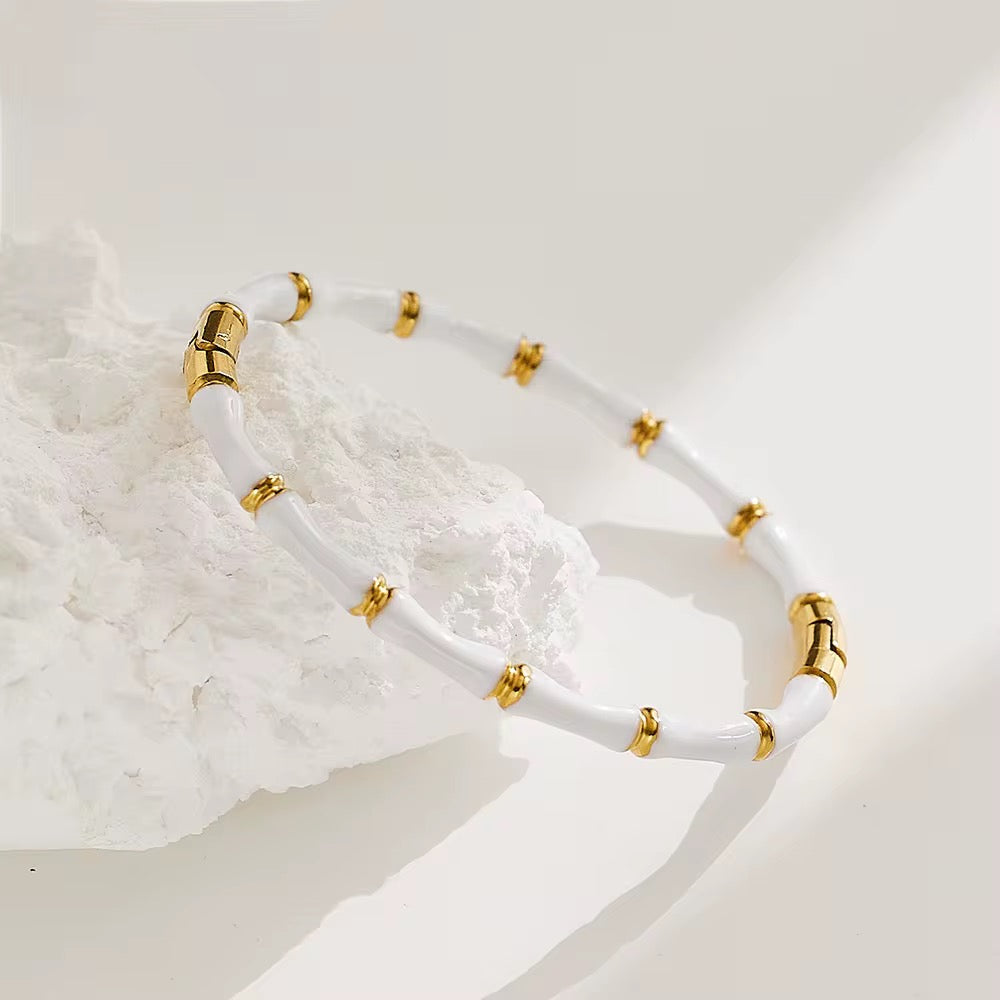 Ivory Link Bangle