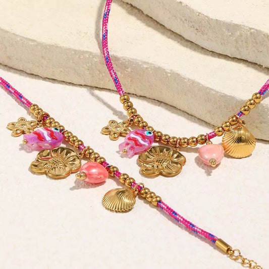 Tropical Charm Jewelry Set