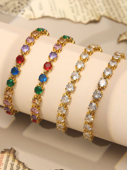 Luxury Zircon Tennis Bracelet