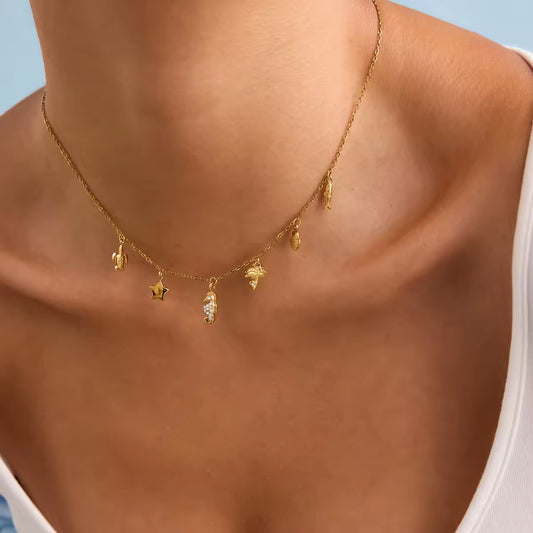 Ocean Charm Necklace