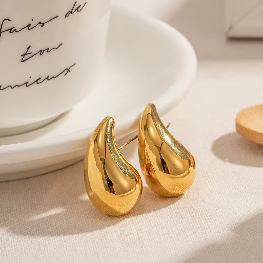 Bold Dome Statement Earrings