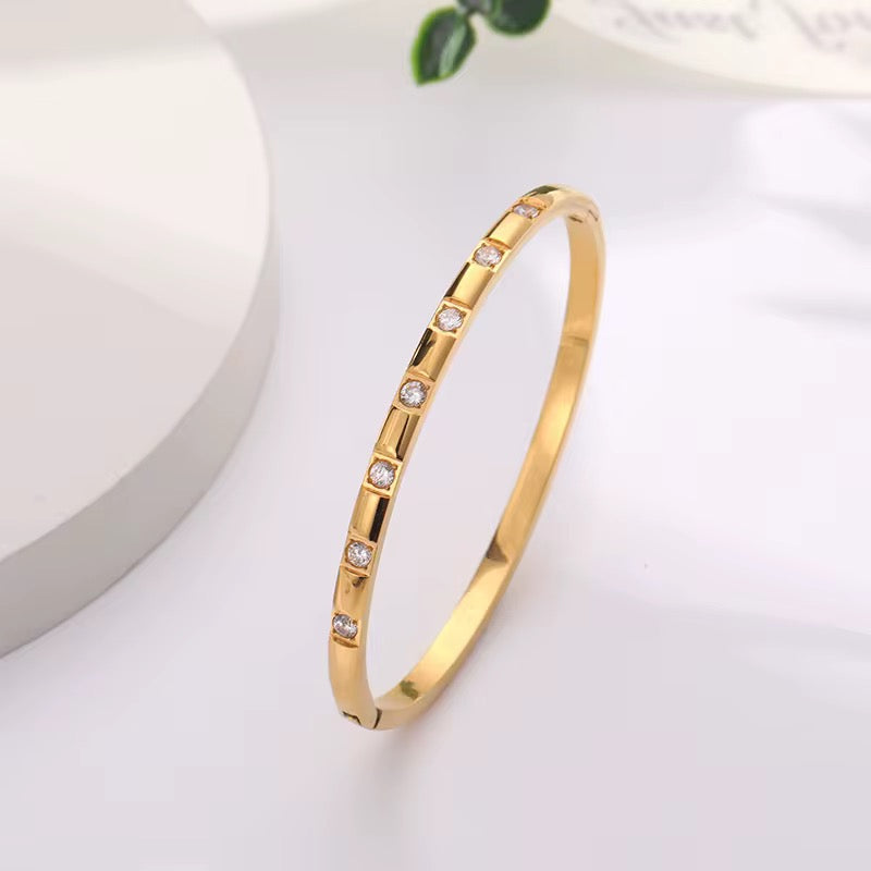 Crystal Bar Bangle