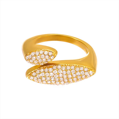 Crystal Wrap Statement Ring
