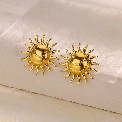 Sunburst Statement Earrings