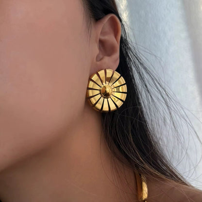Sunburst Statement Earrings