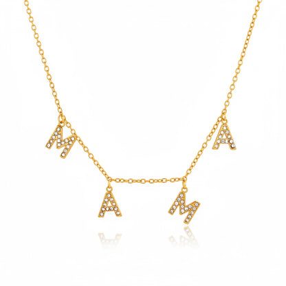 Blush Crystal Layered Necklace