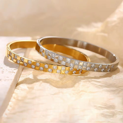 Crystal Line Bangles