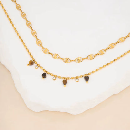 Golden Muse Layered Necklace