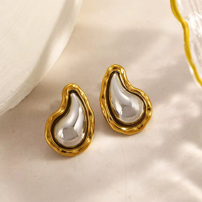 Sculpted Teardrop Earrings