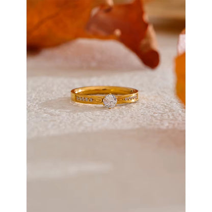 Celeste Solitaire Ring