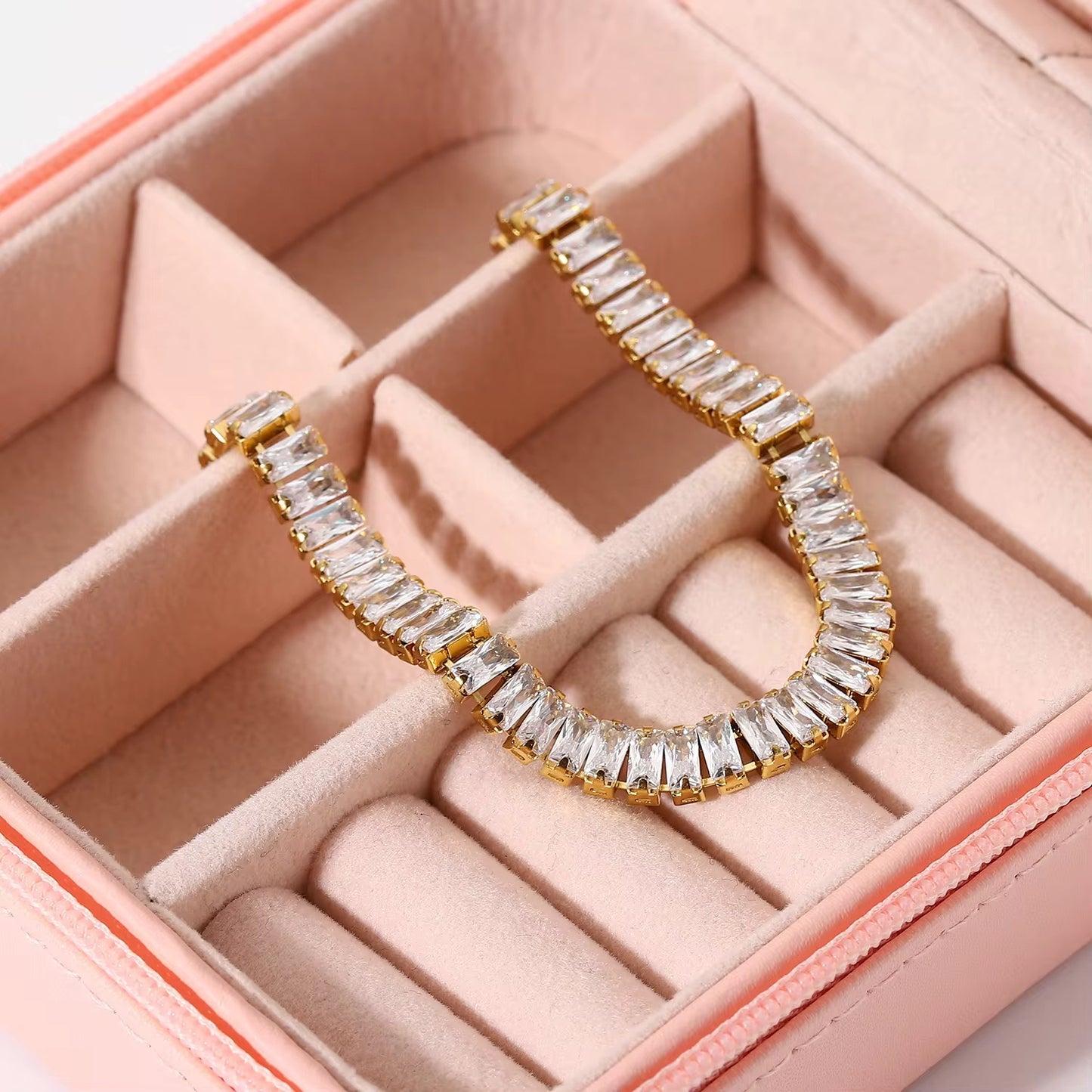 Luxe Baguette Tennis Bracelet