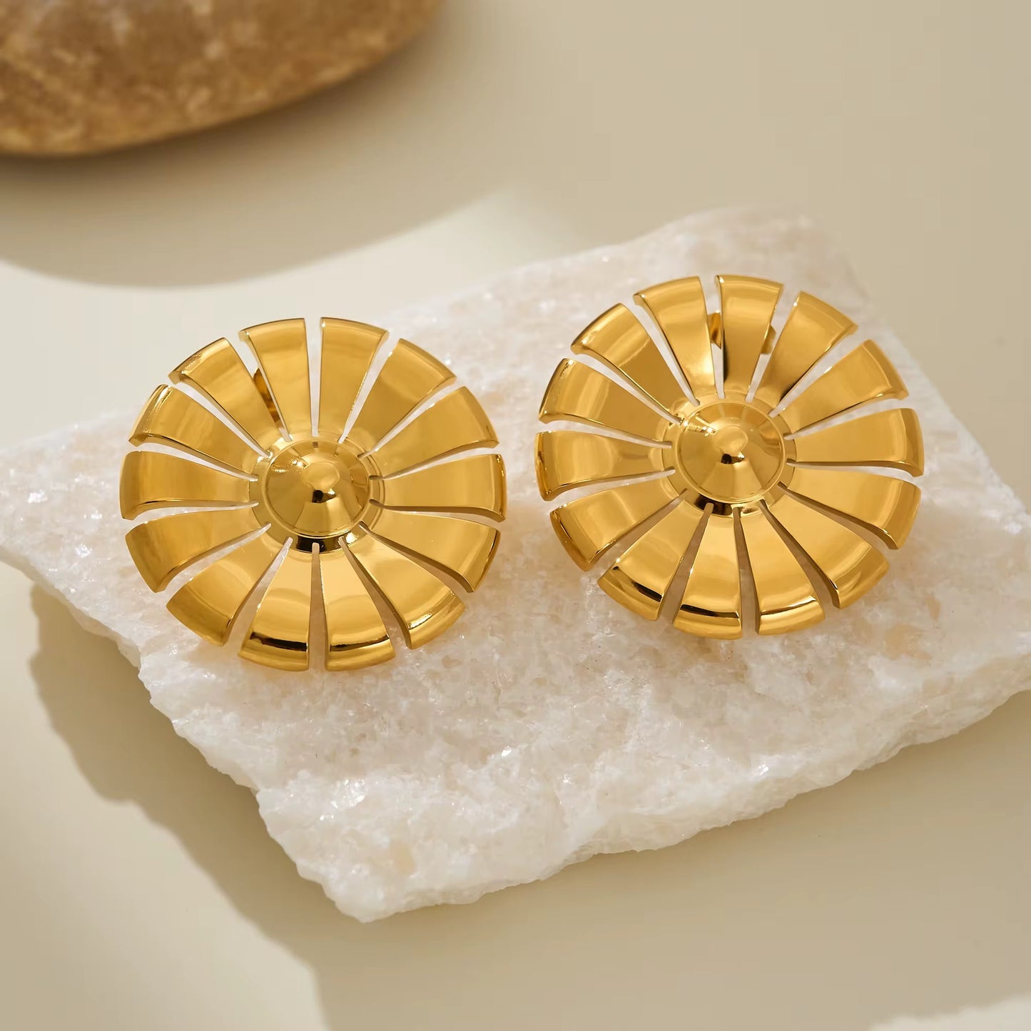 Sunburst Statement Earrings