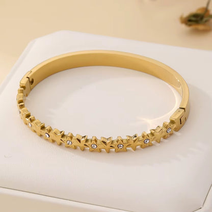 Golden Starline Bangle