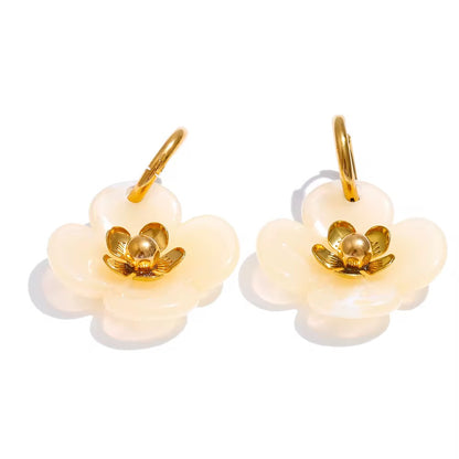 Floral Drop Earrings