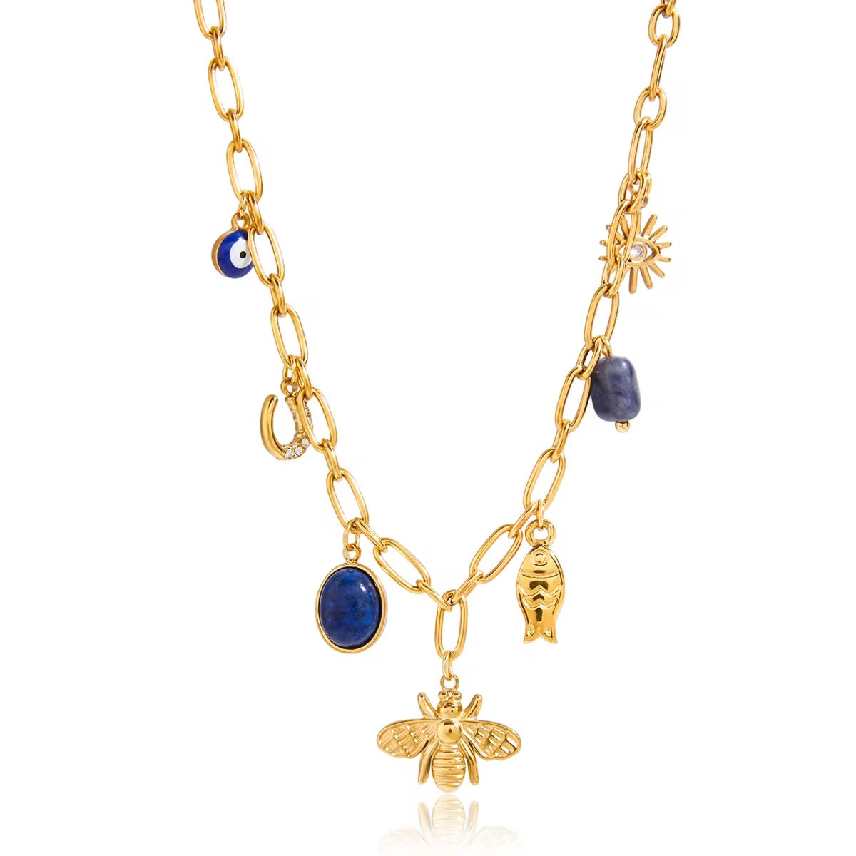 Mystic Charm Statement Necklace