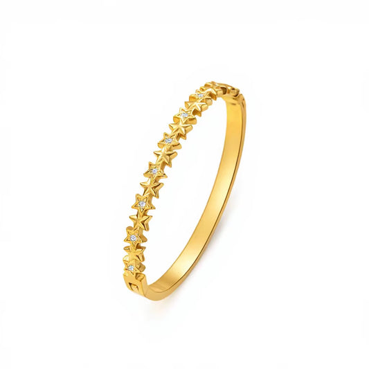 Golden Starline Bangle