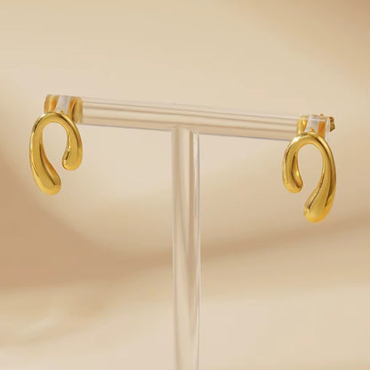 Sculptural Curve Earrings