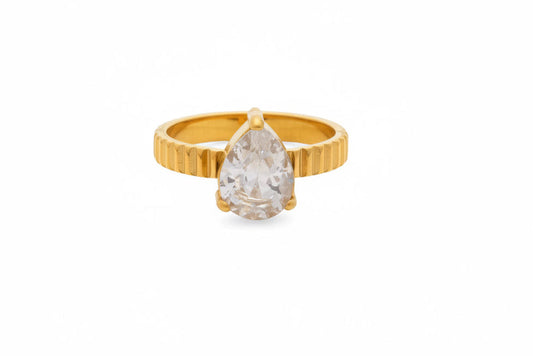 Luxury Zirconia Gold Rings Collection