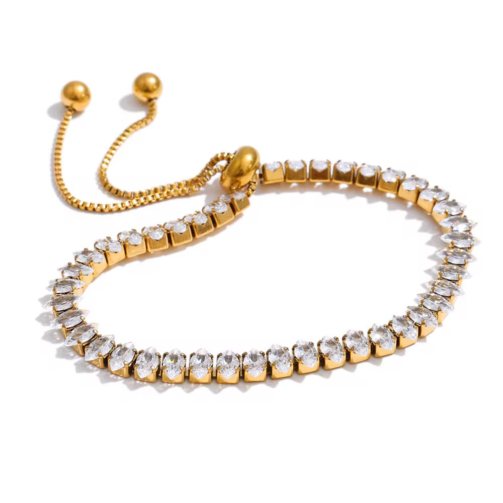 Crystal Tennis Bracelets