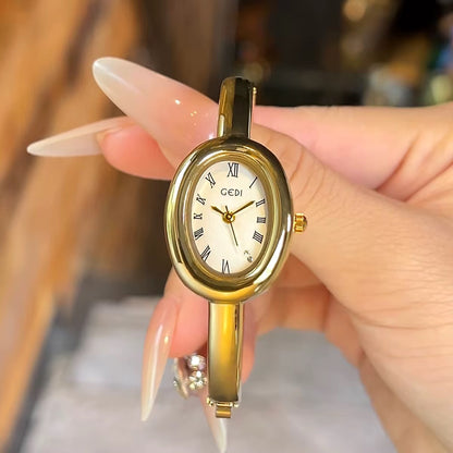 Classic Oval Bangle Watch
