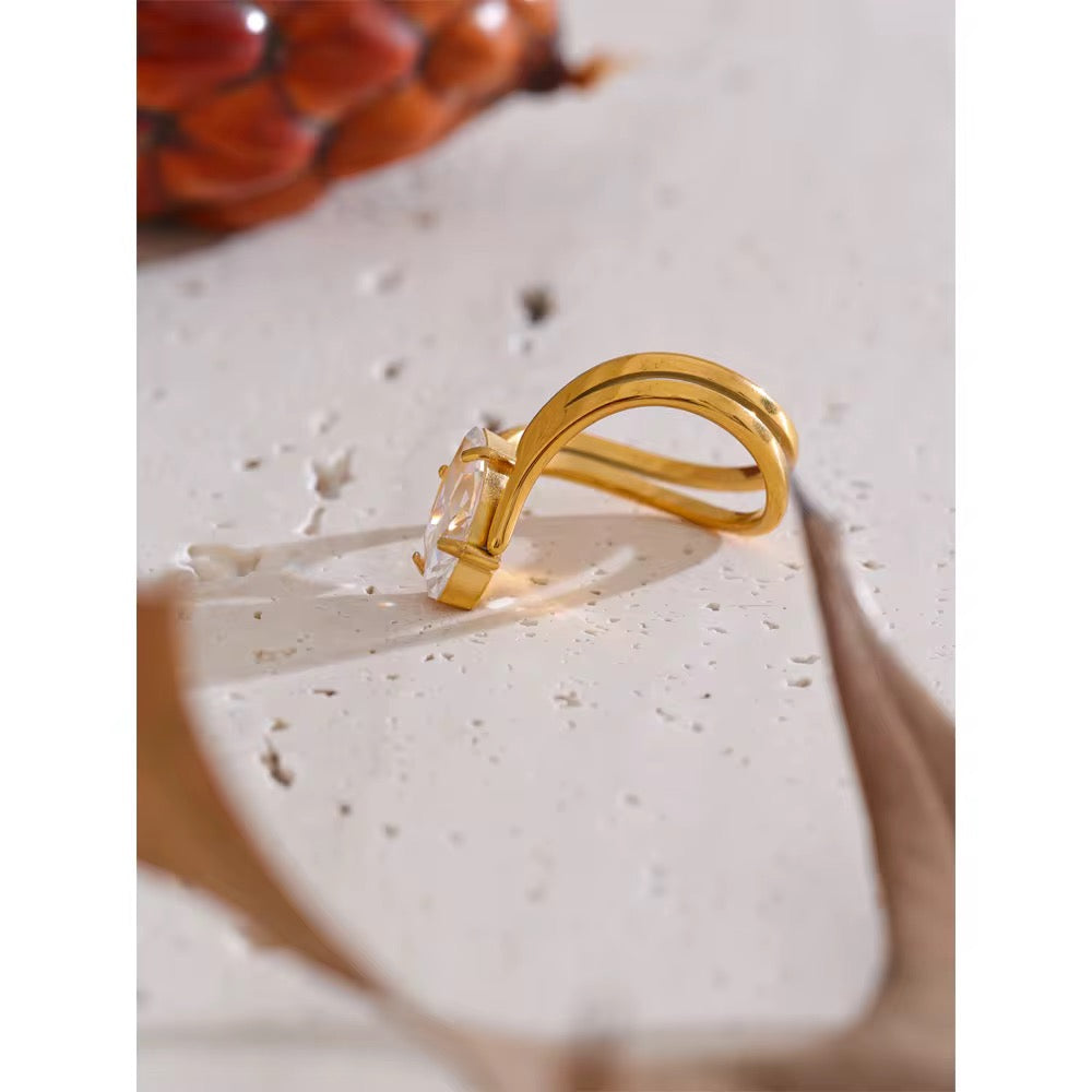 Minimal Crystal Statement Ring
