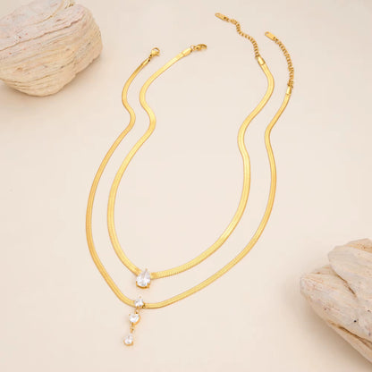 Golden Drop Luxe Necklace