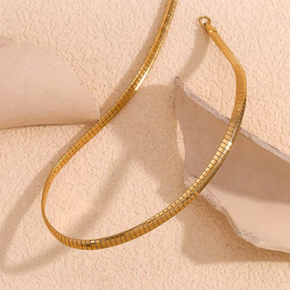 Minimal Snake Chain Necklace