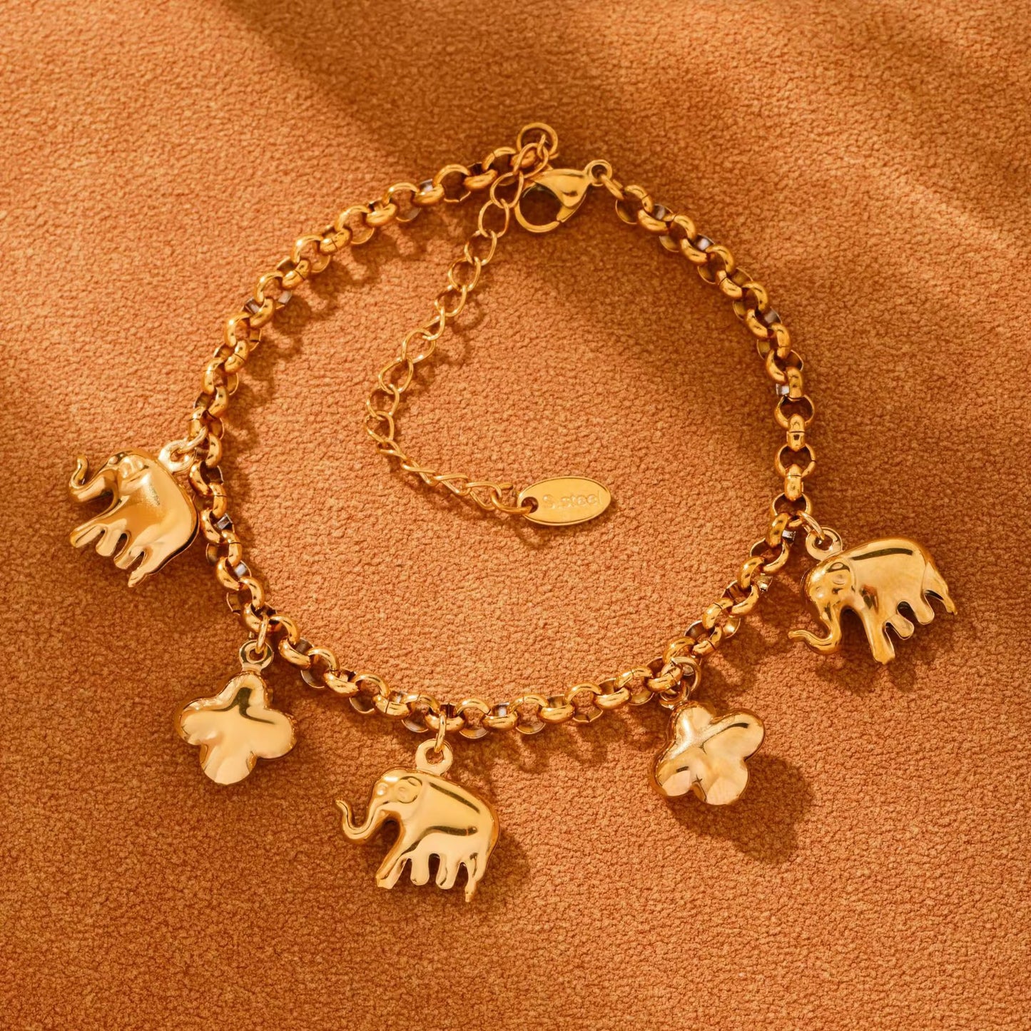 Lucky Charm Elephant Bracelet