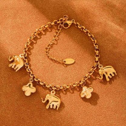 Lucky Charm Elephant Bracelet