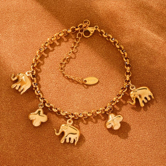 Lucky Charm Elephant Bracelet