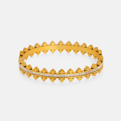Edge Luxe Spike Bangle