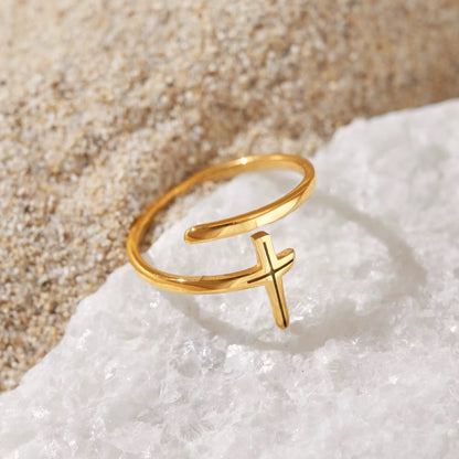 Golden Faith Ring