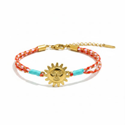 Coastal Charm Rope Bracelets