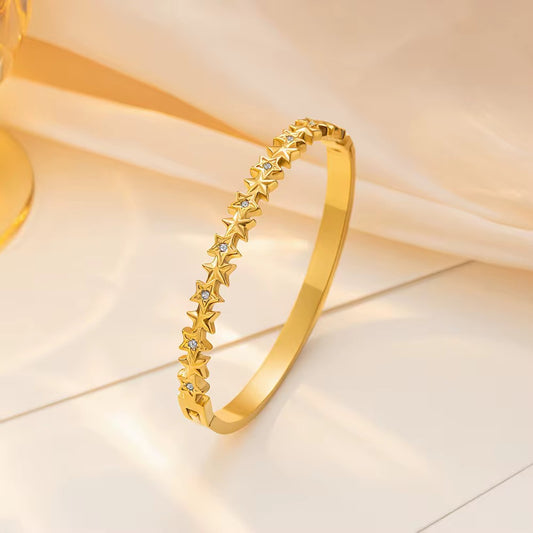 Golden Starline Bangle