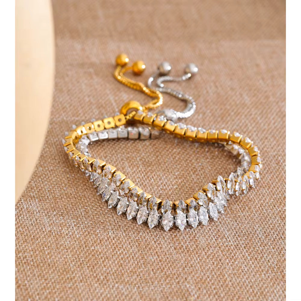Crystal Tennis Bracelets